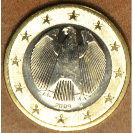 Euromince mince 1 Euro Nemecko \\"G\\" 2009 (UNC)