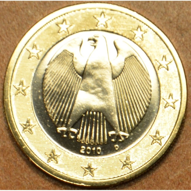 euroerme érme 1 Euro Németország \\"D\\" 2010 (UNC)