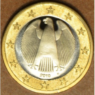 Euromince mince 1 Euro Nemecko \\"F\\" 2010 (UNC)
