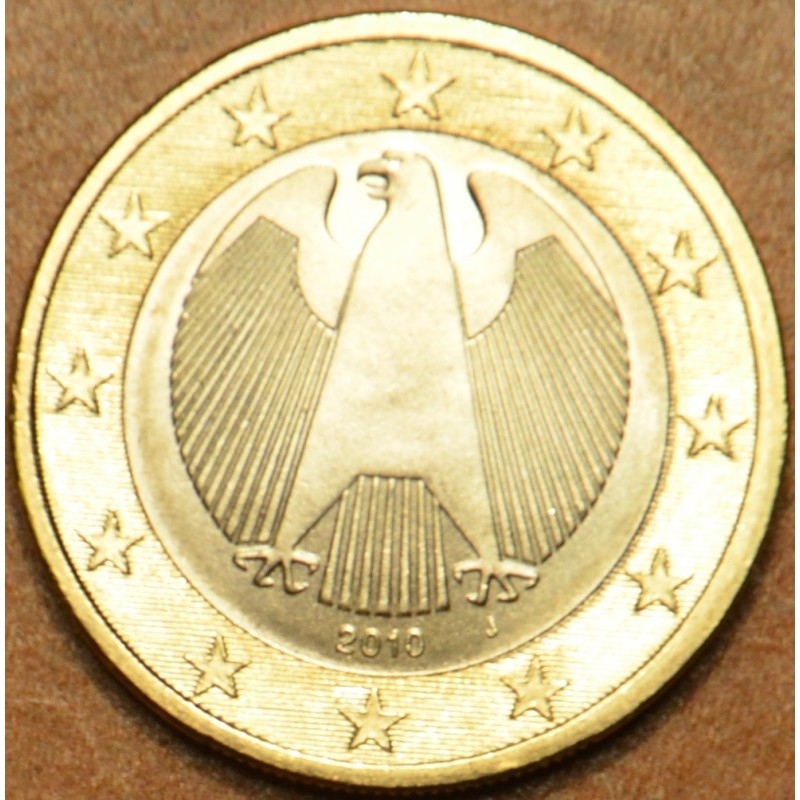 euroerme érme 1 Euro Németország \\"J\\" 2010 (UNC)