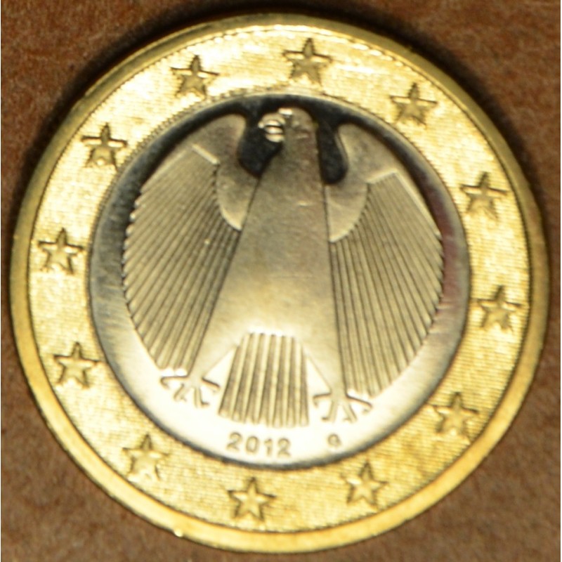 Euromince mince 1 Euro Nemecko \\"G\\" 2012 (UNC)