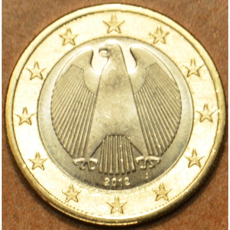 euroerme érme 1 Euro Németország \\"J\\" 2012 (UNC)