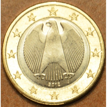 Euromince mince 1 Euro Nemecko \\"J\\" 2012 (UNC)