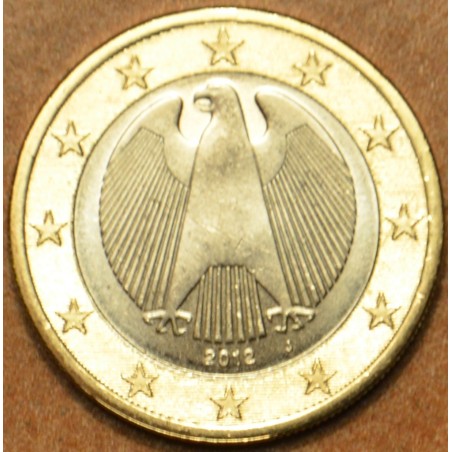 euroerme érme 1 Euro Németország \\"J\\" 2012 (UNC)