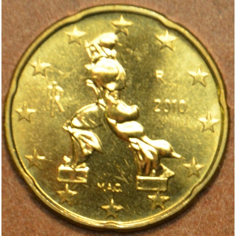 eurocoin eurocoins 20 cent Italy 2010 (UNC)