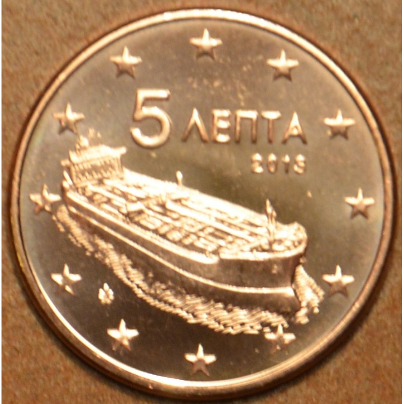 Euromince mince 5 cent Grécko 2013 (UNC)