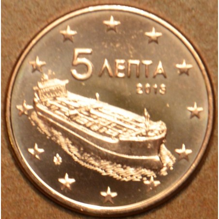 eurocoin eurocoins 5 cent Greece 2013 (UNC)
