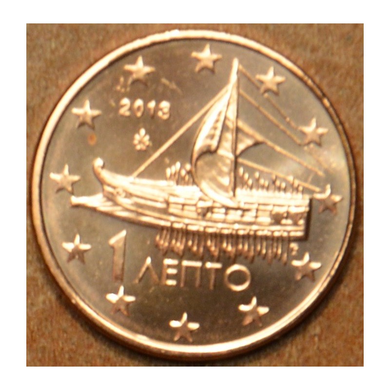 eurocoin eurocoins 1 cent Greece 2013 (UNC)