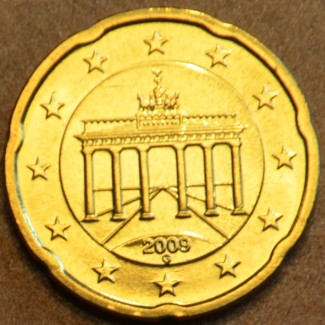 eurocoin eurocoins 20 cent Germany 2009 \\"G\\" (UNC)