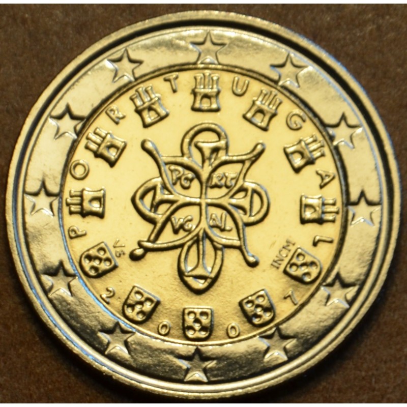 Euromince mince 2 Euro Portugalsko 2007 (UNC)