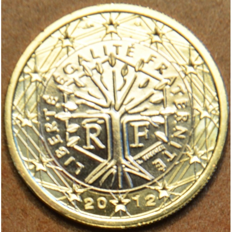 Euromince mince 1 Euro Francúzsko 2012 (UNC)