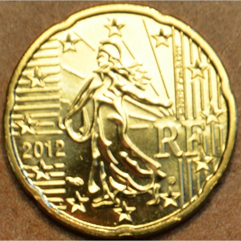 euroerme érme 20 cent Franciaország 2012 (UNC)