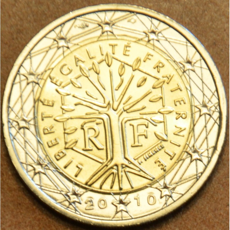 Euromince mince 2 Euro Francúzsko 2010 (UNC)