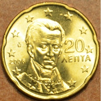 euroerme érme 20 cent Görögország 2006 (UNC)