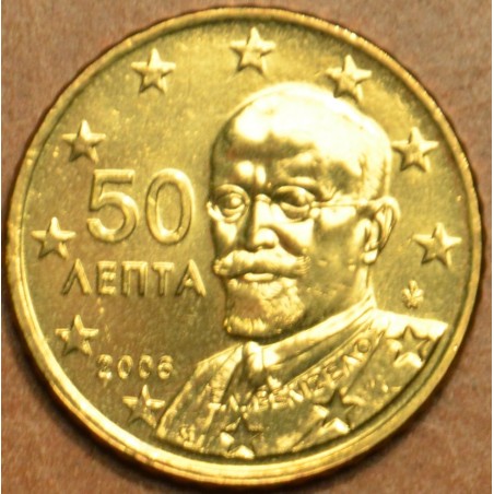Euromince mince 50 cent Grécko 2006 (UNC)