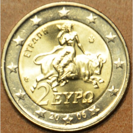 eurocoin eurocoins 2 Euro Greece 2006 (UNC)