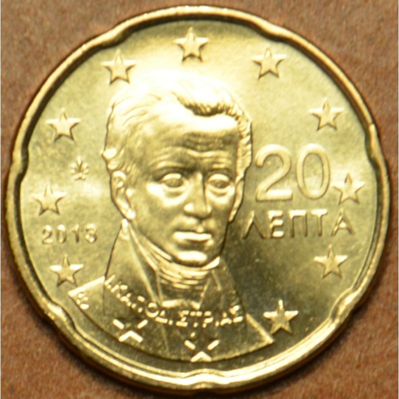 Euromince mince 20 cent Grécko 2013 (UNC)