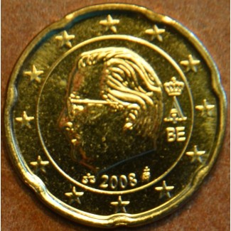 Euromince mince 20 cent Belgicko 2008 (UNC)