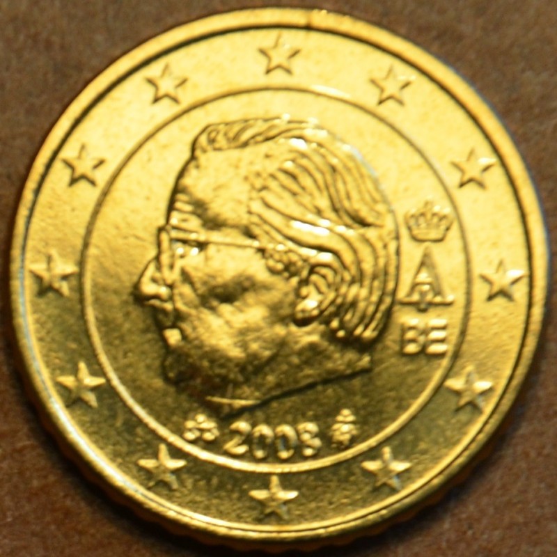 Euromince mince 10 cent Belgicko 2008 (UNC)