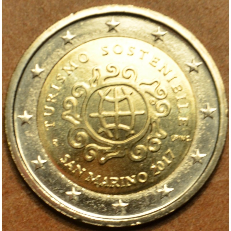 Euromince mince 2 Euro San Marino 2017 - Svetový rok turizmu (UNC)