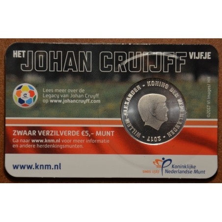 euroerme érme 5 Euro Hollandia 2017 - Johan Cruijff (UNC)