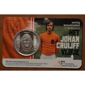 Euromince mince 5 Euro Holandsko 2017 - Johan Cruijff (UNC)