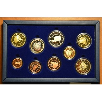 Set of 9 Euro coins San Marino 2012 (Proof)