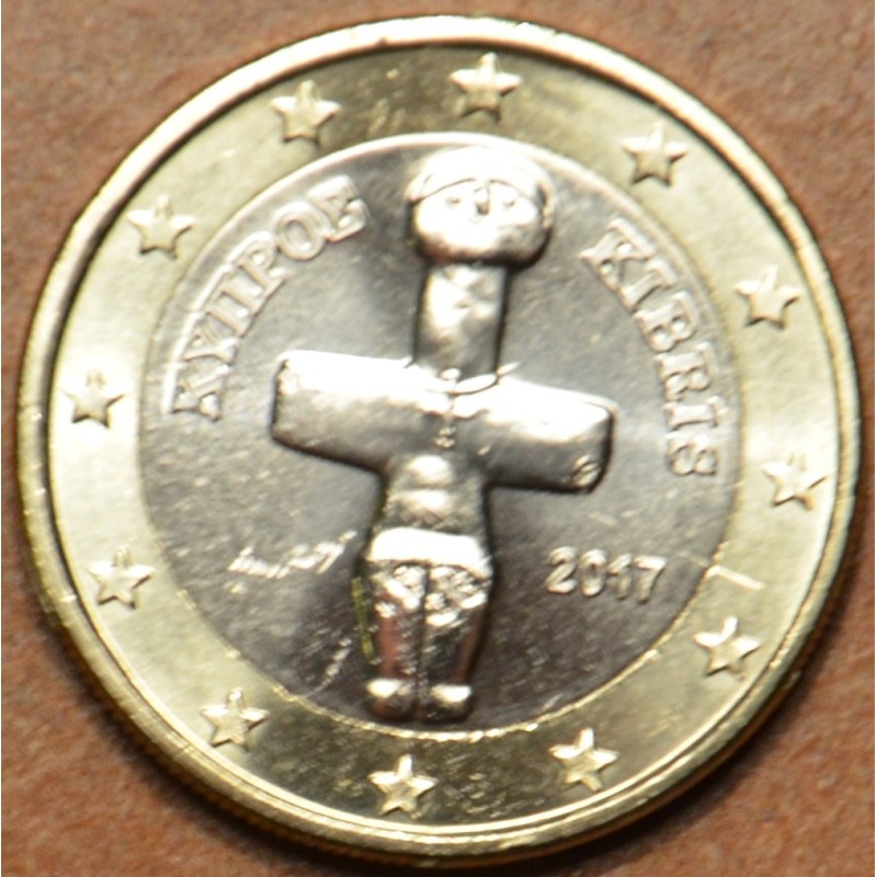 eurocoin eurocoins 1 Euro Cyprus 2017 (UNC)