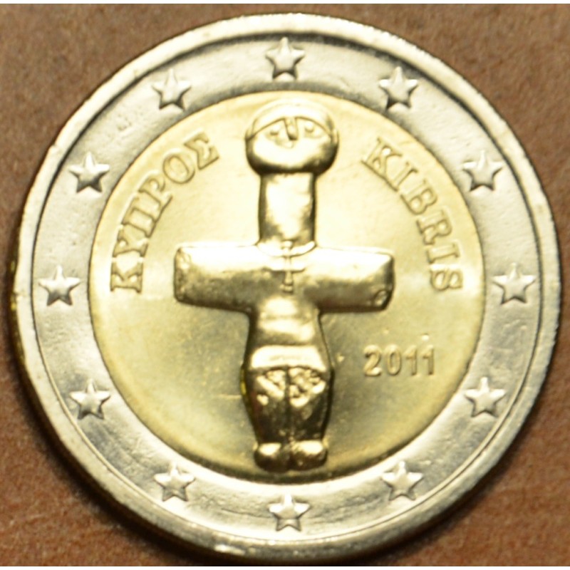 eurocoin eurocoins 2 Euro Cyprus 2011 (UNC)