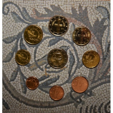 Euromince mince Cyprus 2009 sada 9 euromincí (BU)