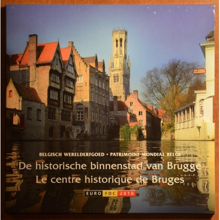 Euromince mince Belgicko 2010 sada s medailou (BU)