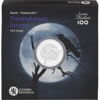 euroerme érme 10 Euro Finnország 2017 - A finn természet (Proof)