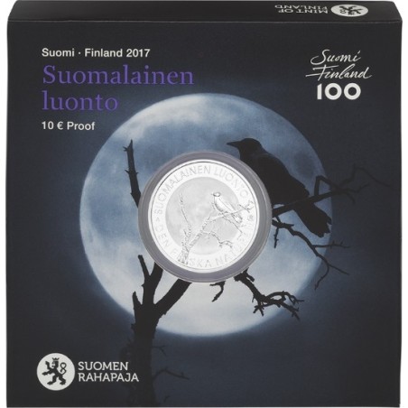 Euromince mince 10 Euro Fínsko 2017 - Fínska príroda (Proof)