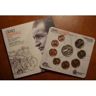 Euromince mince San Marino 2014 sada s 5 Euro Ag mincou (BU)