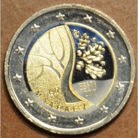 Euromince mince 2 Euro Estónsko 2017 - Cesta k nezávislosti III. (f...