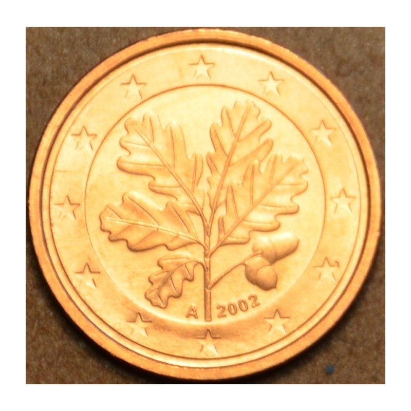 Euromince mince 1 cent Nemecko \\"A\\" 2002 (UNC)
