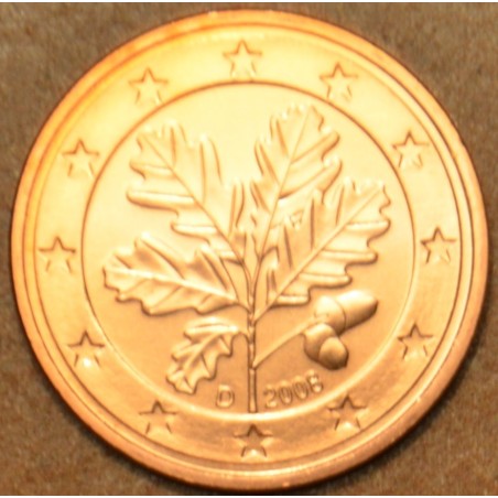 eurocoin eurocoins 1 cent Germany \\"D\\" 2008 (UNC)