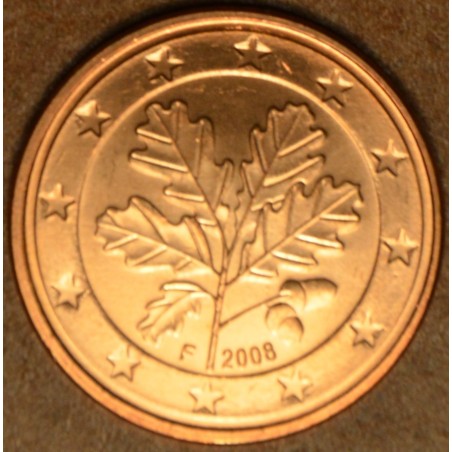eurocoin eurocoins 1 cent Germany \\"F\\" 2008 (UNC)