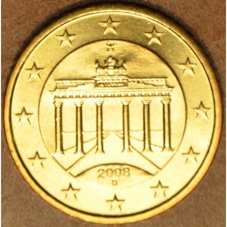 eurocoin eurocoins 10 cent Germany \\"D\\" 2008 (UNC)