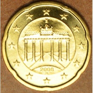 euroerme érme 20 cent Németország \\"D\\" 2008 (UNC)