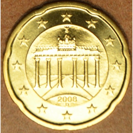 Euromince mince 20 cent Nemecko \\"D\\" 2008 (UNC)