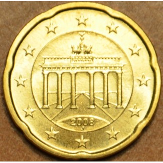 Euromince mince 20 cent Nemecko \\"J\\" 2008 (UNC)