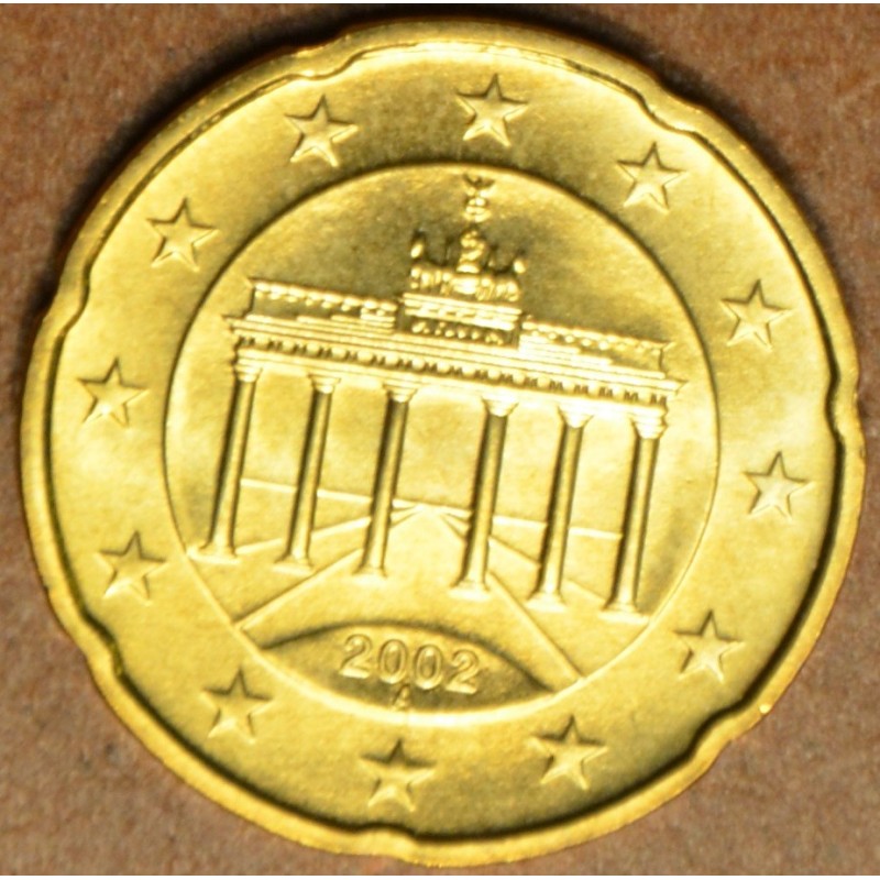 Euromince mince 20 cent Nemecko \\"A\\" 2002 (UNC)