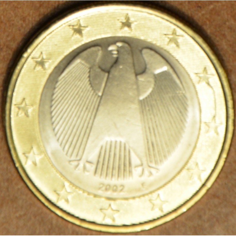 Euromince mince 1 Euro Nemecko \\"F\\" 2002 (UNC)