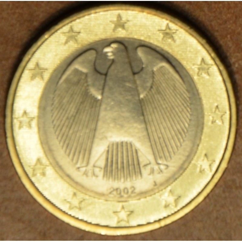 eurocoin eurocoins 1 Euro Germany \\"J\\" 2002 (UNC)