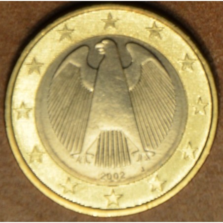 eurocoin eurocoins 1 Euro Germany \\"J\\" 2002 (UNC)