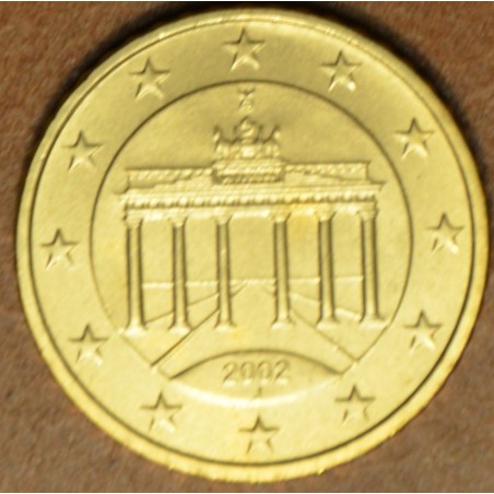 euroerme érme 10 cent Németország \\"J\\" 2002 (UNC)