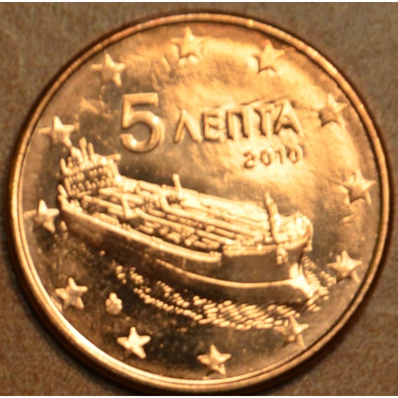 Euromince mince 5 cent Grécko 2010 (UNC)
