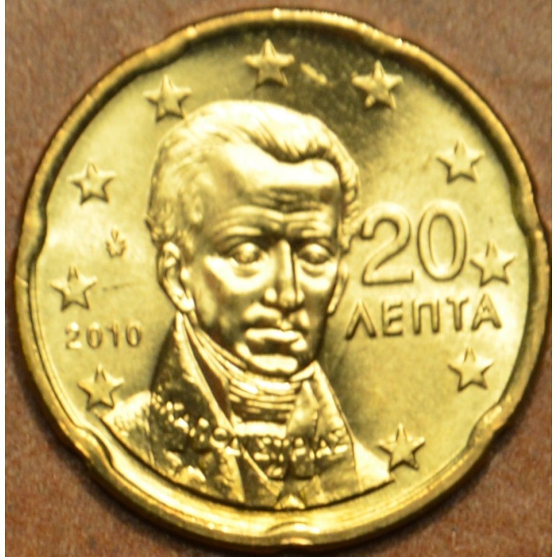 Euromince mince 20 cent Grécko 2010 (UNC)