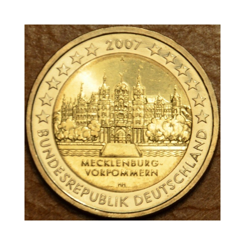 Euromince mince 2 Euro Nemecko 2007 \\"A\\" Meklenbursko-Predpomora...